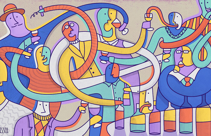 I Create Humorous And Colorful Illustrations Using Only A Mouse (10 Pics)