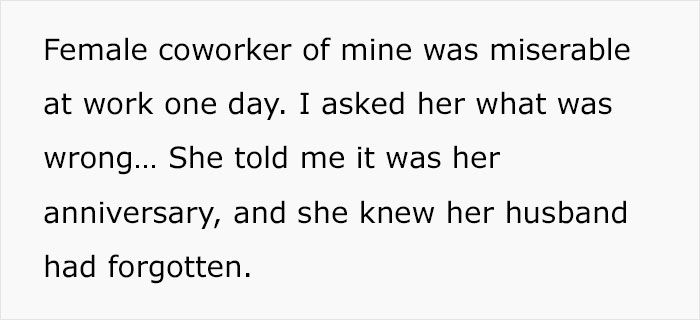 Man’s Secret Plan Of Reminding Coworker’s Husband Of Their Wedding Anniversary Warms The Hearts Of 171k People In This Online Group Man’s Secret Plan Of Reminding Coworker’s Husband Of Their Wedding Anniversary Warms The Hearts Of 171k People In This Online Group