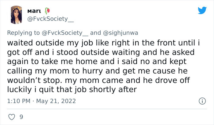 Woman Is Shocked That Her Lyft Driver From 3 Weeks Ago Came To Her Workplace, Warns Others Woman Is Shocked That Her Lyft Driver From 3 Weeks Ago Came To Her Workplace, Warns Others