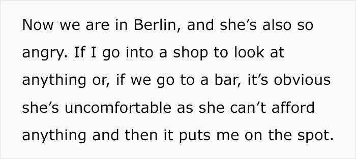 Woman Has To Deal With Her Friend’s Attitude During A Trip She Suggested But Came On With No Money Woman Has To Deal With Her Friend’s Attitude During A Trip She Suggested But Came On With No Money