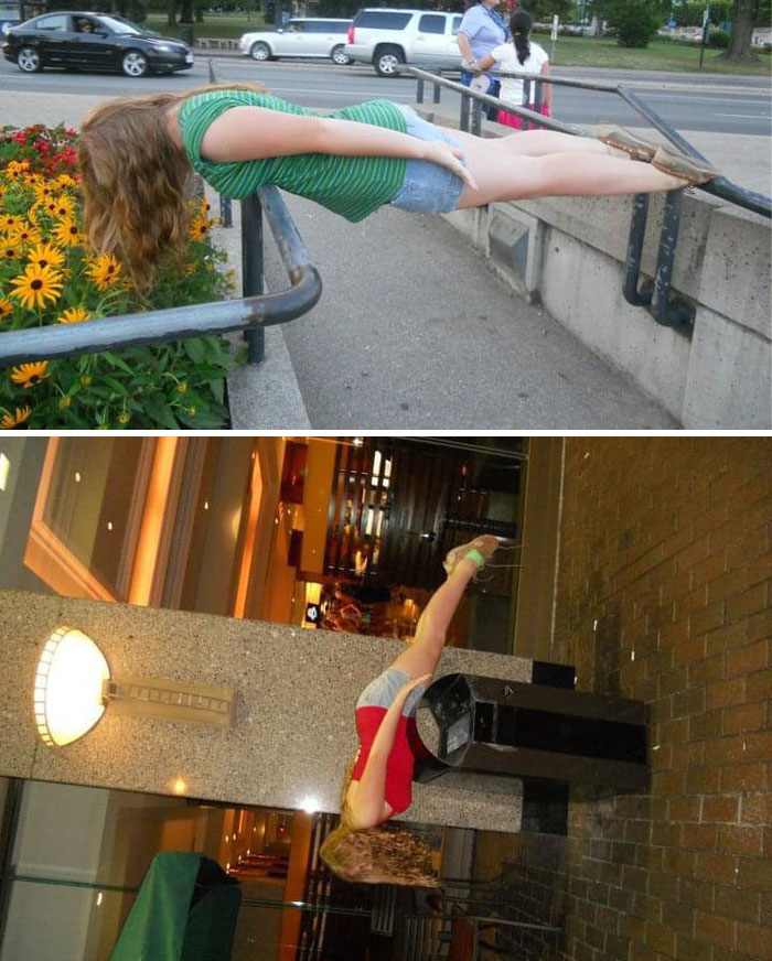 That Time In 2011 My Mom Took Me To Niagara Falls And I Spent The Entire Time Planking