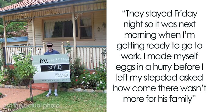 17 Y.O. Found Out Mom And Stepdad Purchased A House Using His Inheritance Money From Dad, Later Exposed The Man In Front Of His Visiting Family