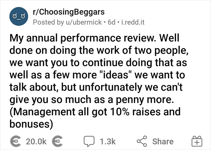 Employee Is Triggered After Being Told There's No Money For Salary Increases While The Management Got 10% Raises And Bonuses, Bites Back In A Brilliant Response