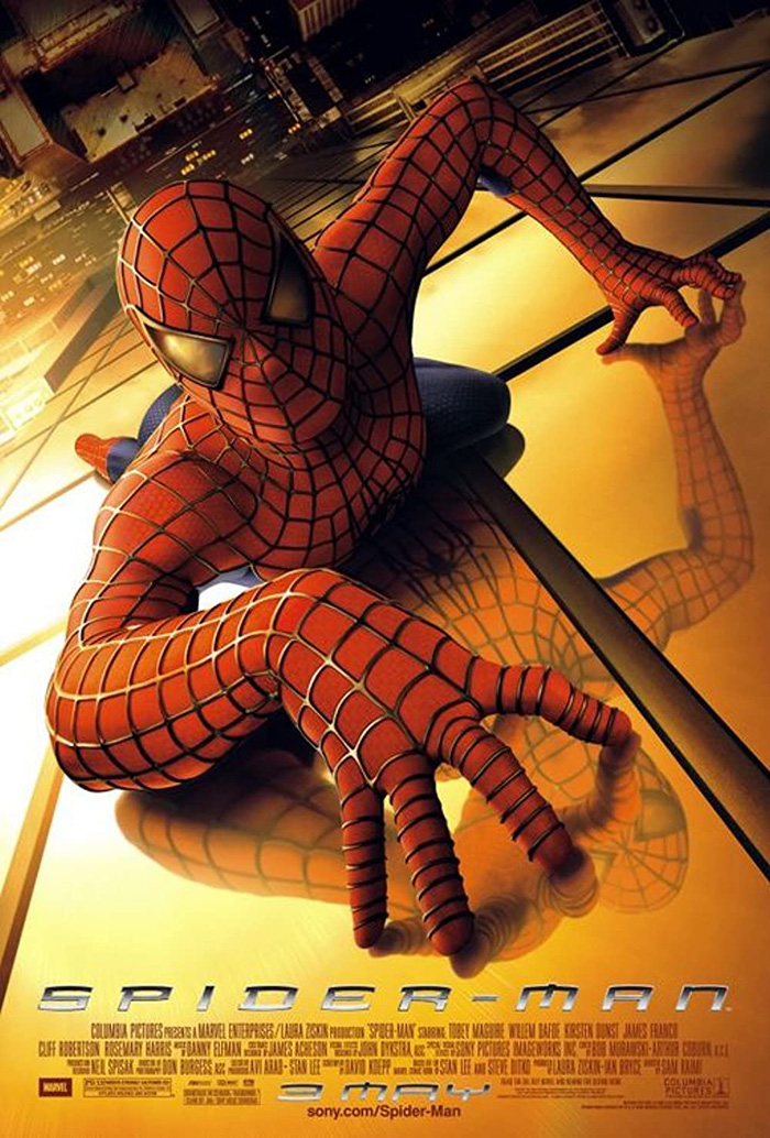 Movie poster for "Spider-Man"