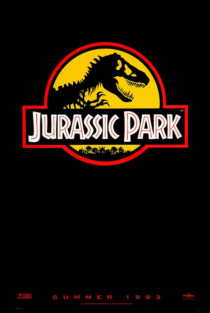 Movie poster for "Jurassic Park"