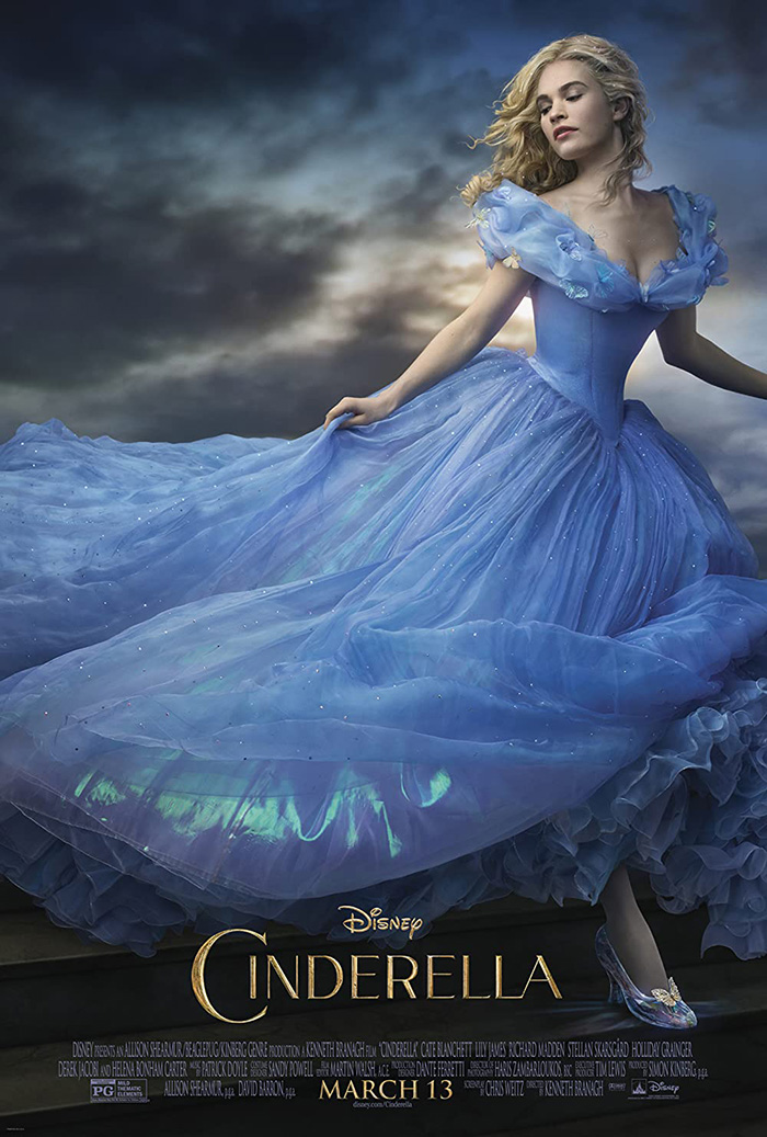 Movie poster for "Cinderella"