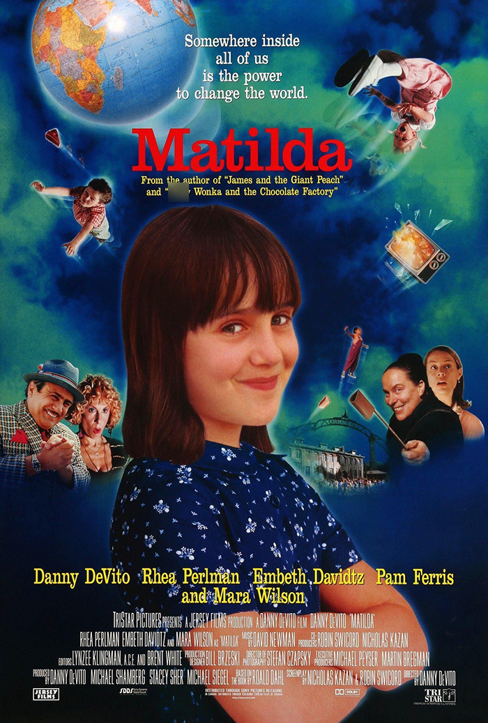 Movie poster for "Matilda"