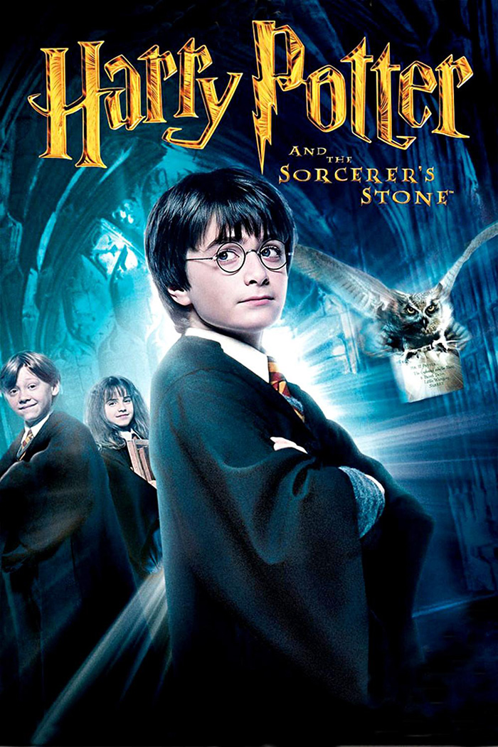 Movie poster for "Harry Potter And The Sorcerer's Stone"