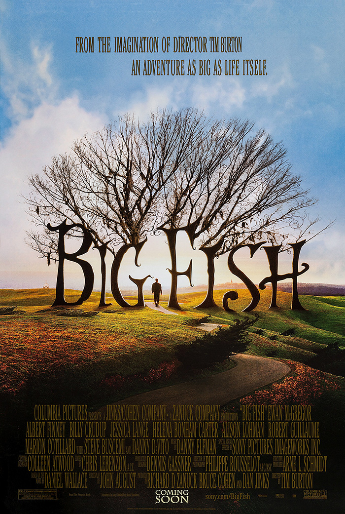 Movie poster for "Big Fish"