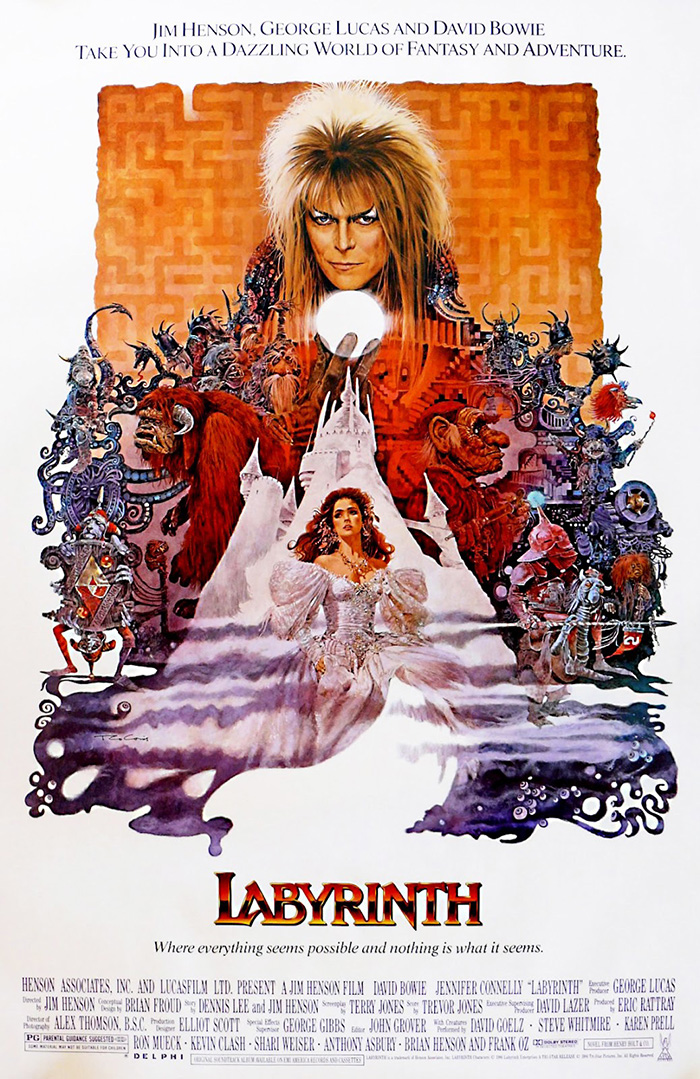 Movie poster for "Labyrinth"