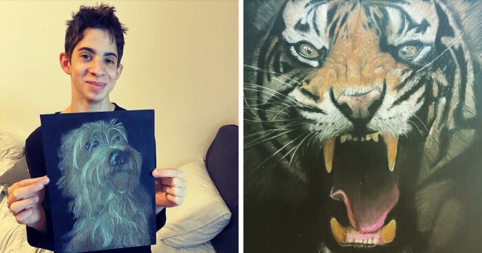 14-Year-Old Yali Alpert Creates Amazing Drawings (4 Pics)