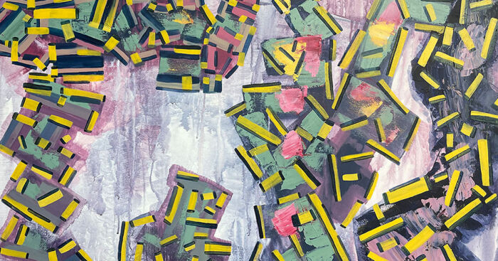 I Am A Textile Designer That Creates Abstract Paintings