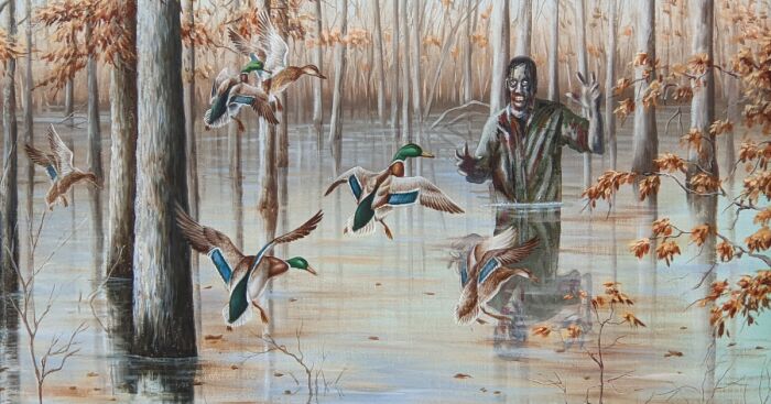 Daveruinsart Is Still “Ruining” Thrifted Landscapes (12 Pics)