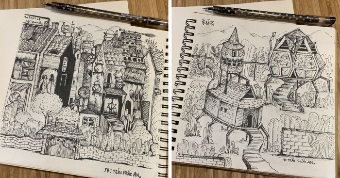 My Dreams About The Wizarding World Come Out Of The Notebook (7 Pics)