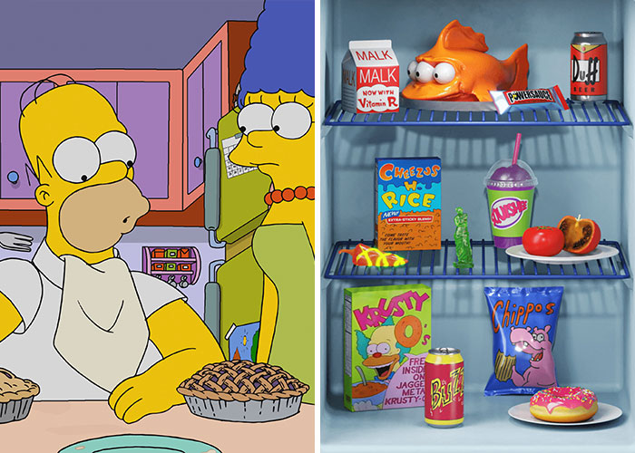Designers Imagined What These Fridges From “The Simpsons”, “Game Of Thrones” And Other Popular Shows Would Look Like (6 Pics)