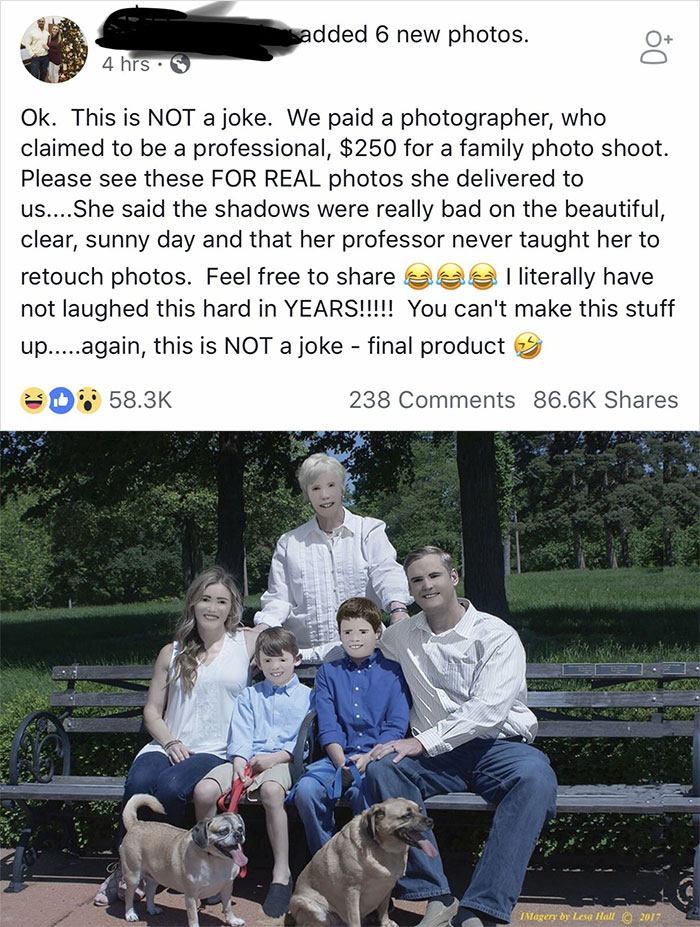 Delusional Photographer Needs To Quit While She’s Behind