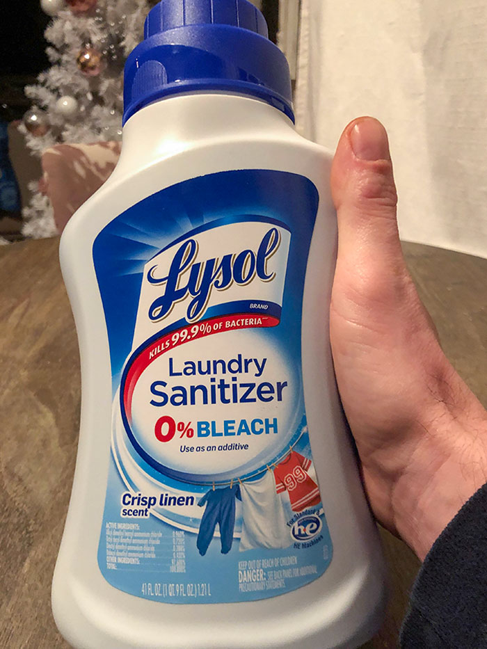 Asked Wife To Pick Up Some Bleach While She Was Out Doing Errands