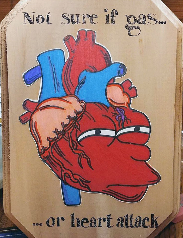 My Dad Had A Heart Attack 2 Weeks Ago. My Sister Made Him This For Christmas