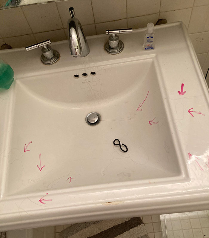 I Moved In With My Dad A Little Over A Month Ago. He Asked Me To Clean My Hair From The Bathroom Sink. I Told Him I Didn’t Know What He Was Talking About