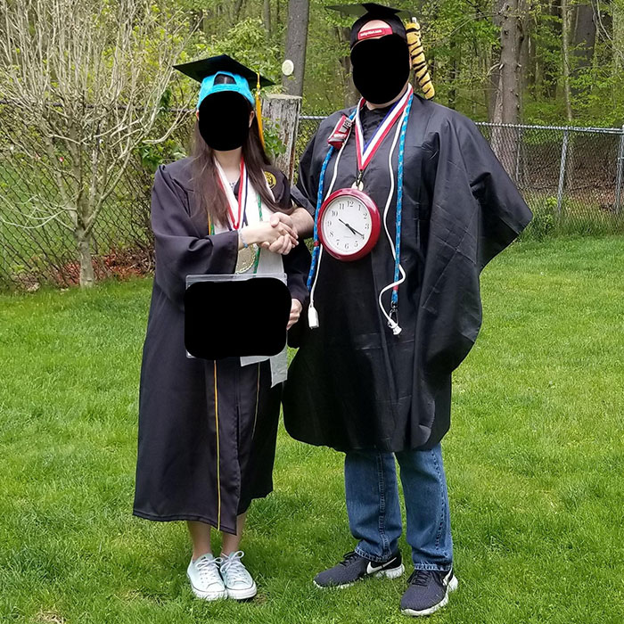 My Commencement Ceremony Got Postponed So My Parents Held A Backyard Graduation For Me Instead