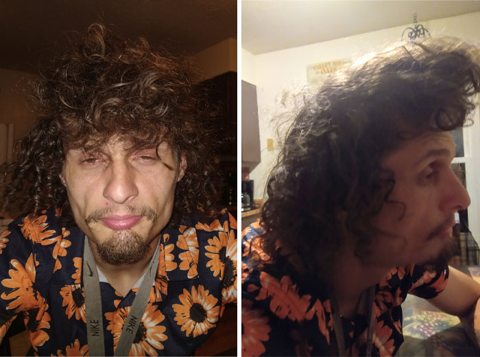 So My Roommate Tried To Perm His Hair At Home And This Is What Happened
