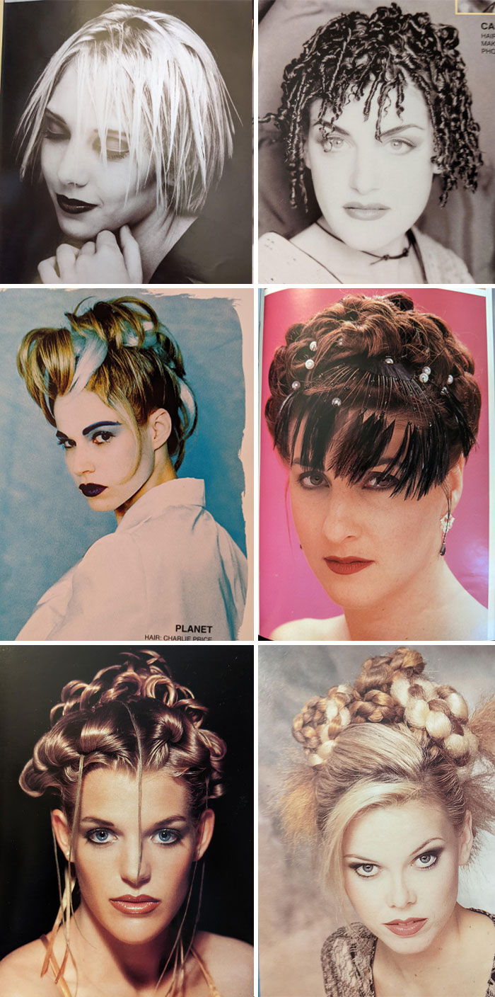 Found A Hairstyles Book From 1998 At The Thrift Store