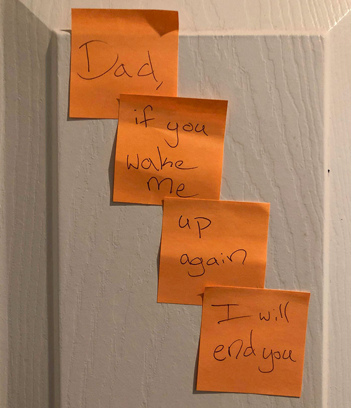 My 13-Year-Old Daughter Left Me These Notes On A Saturday Morning