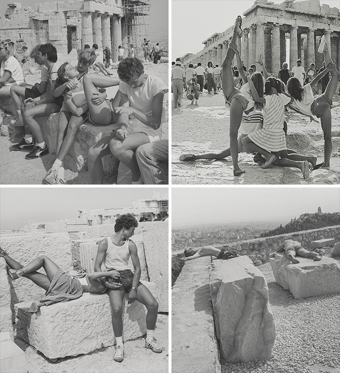 Photographs Of Summer Tourists In The Early 1980s By Tod Papageorge.