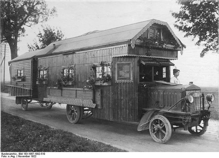 A Motor Home In 1922