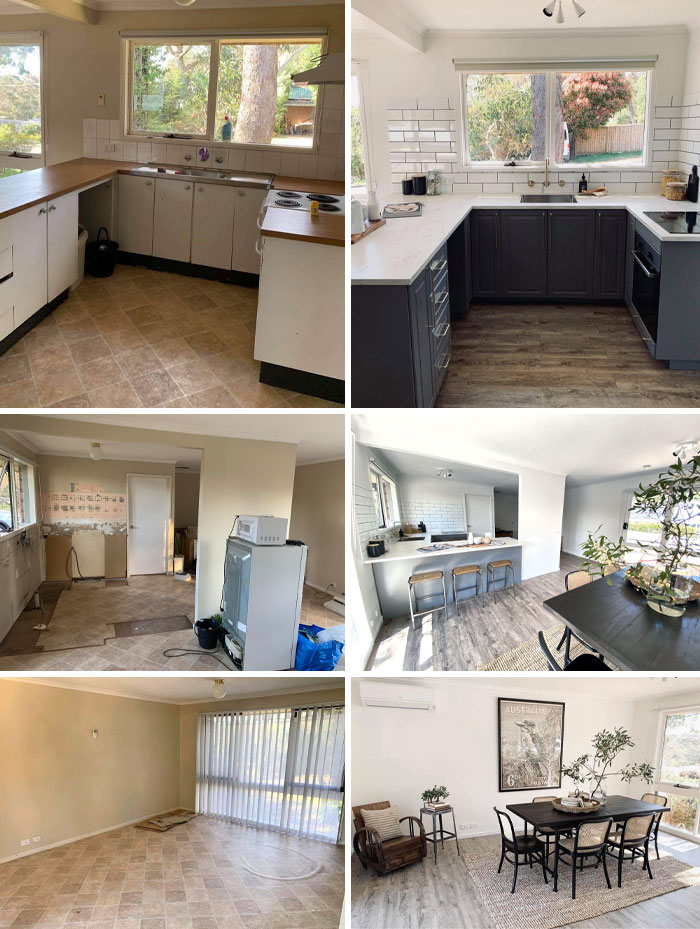 Before/After - My Partner And I Renovated My Grandmas Rental Property For Sale On A Tight Budget And Timeline