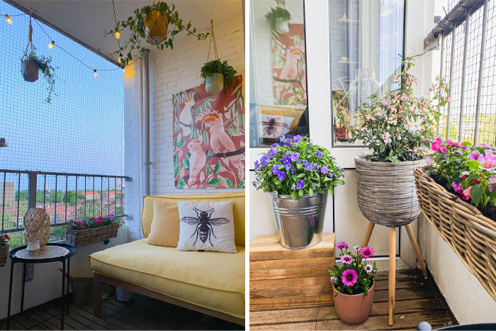 Our Cozy Balcony Is Summer Ready