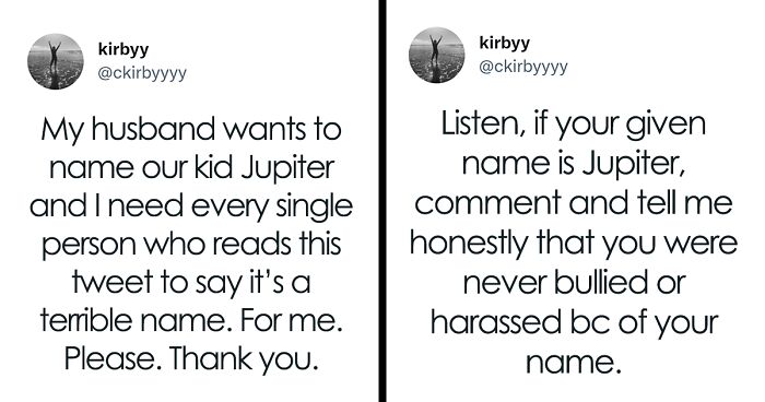 Woman Vents On Twitter About Her Husband Suggesting Jupiter As A Name For Their Daughter And Creates A Discussion