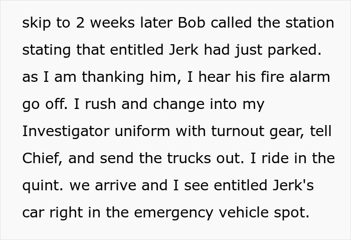 Entitled Jerk Keeps Parking His BMW In Emergency Vehicle Spot, Regrets Doing So After Female Firefighter Teaches Him A Lesson