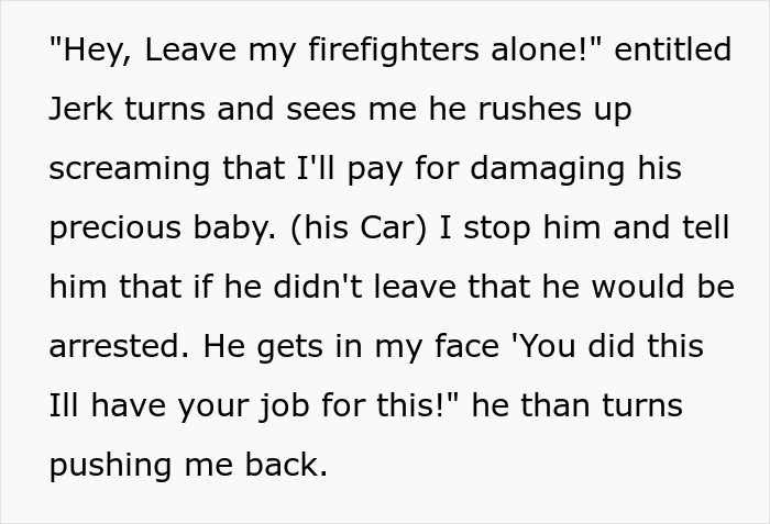 Entitled Jerk Keeps Parking His BMW In Emergency Vehicle Spot, Regrets Doing So After Female Firefighter Teaches Him A Lesson