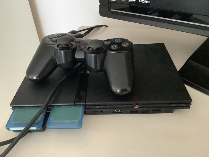 A Little Bit Of Playstation History. A Ps2.