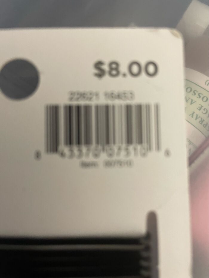 Upc Code For A Wrong Item I Received From An Order At Ulta. I Ordered One Thing And Got This!