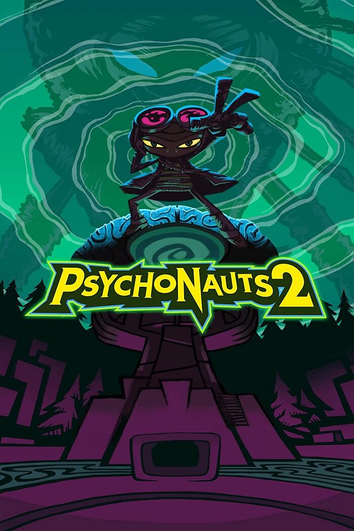 Poster of Psychonauts 2 video game 