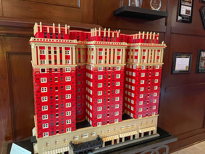 The Hotel I’m Staying At Has A LEGO Model Of Itself