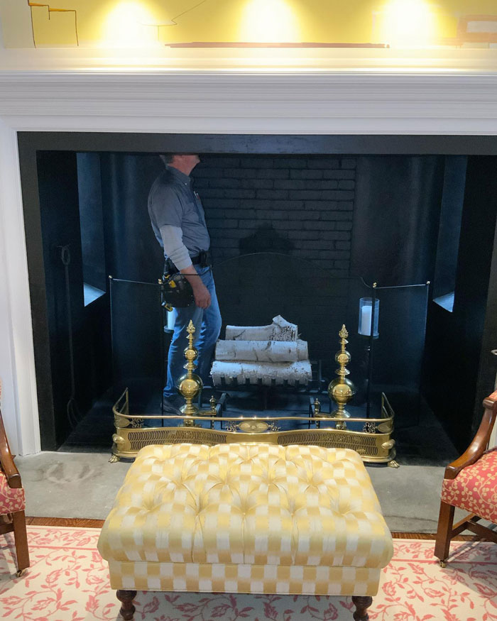Proper Way To Inspect A Fireplace!