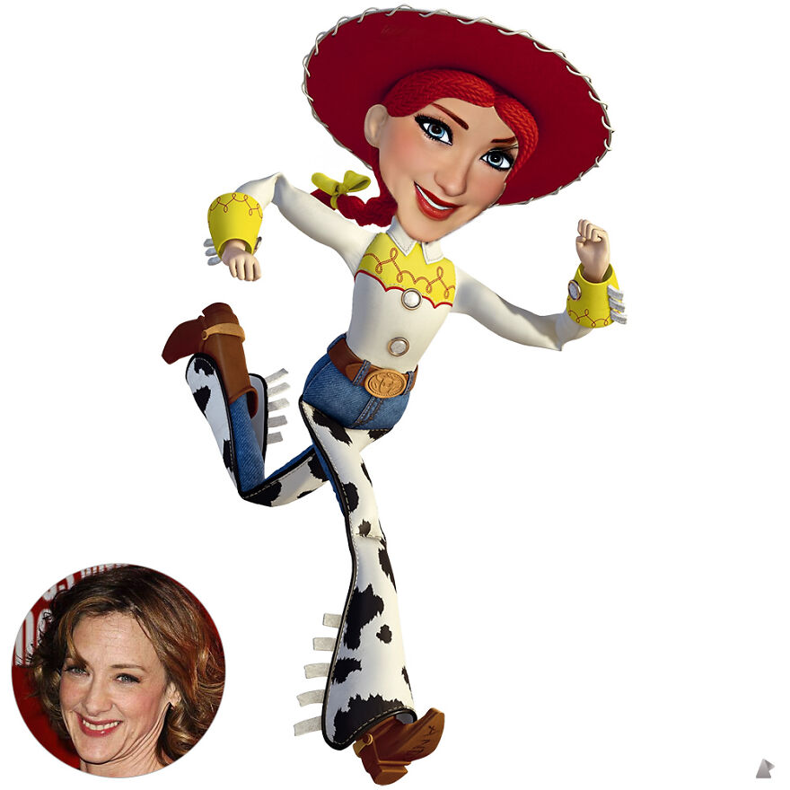 I Changed 12 Actors Into Their Pixar Characters