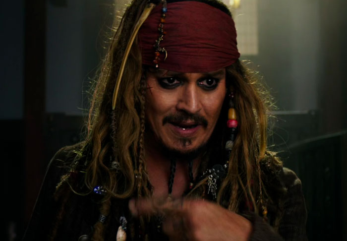 Johnny Depp Improvised Jack Sparrow's "Savvy?" Catch Phrase