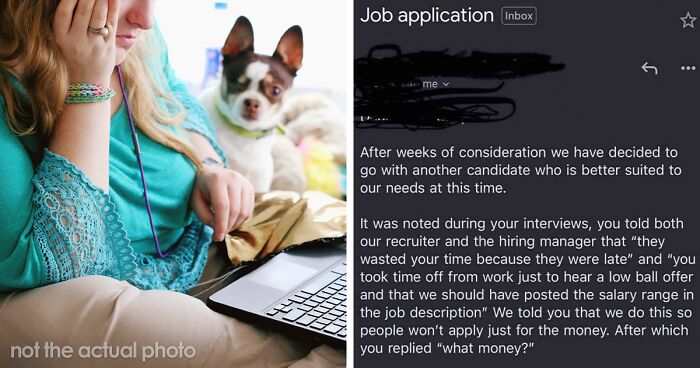 Company Sends An Email Explaining Why They Rejected A Candidate And The ...
