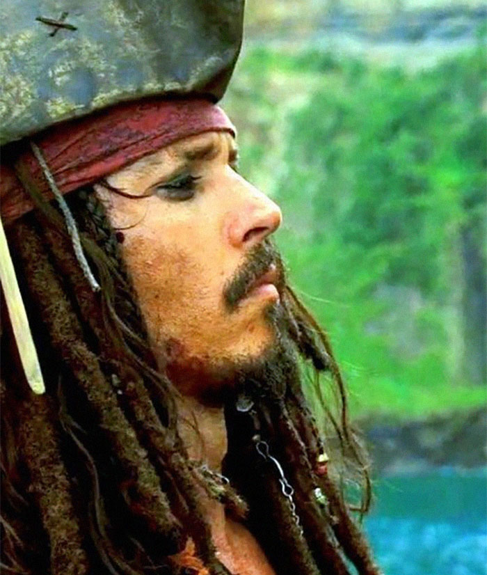 In The Pirates Of The Caribbean Series (2003), Jack Sparrow Has A Red Spot On This Jaw. This Red Spot Is A Joke Between Depp And The Makeup Department. The Red Spot Is Actually Supposed To Be Syphilis, And It Gets Progressively More Noticeable In Each Film