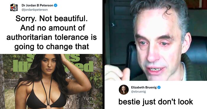Jordan Peterson Shares Unsolicited Opinion About Plus-Size Cover Model On Twitter, Folks Are Having None Of It And Now He Has Quit Twitter