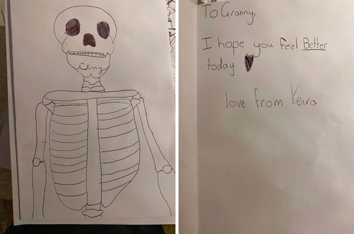 A Get Well Card From The Great-Grandchild To My Grandmother