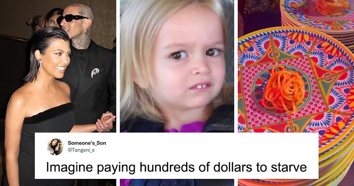 People Online Are Discussing The Tiny Portions Of Food At The Kardashian-Barker Wedding After Kylie Jenner’s Viral Video