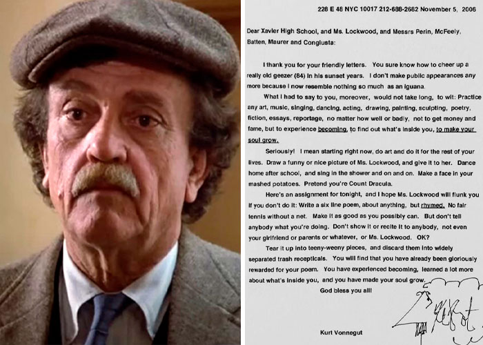 Kurt Vonnegut Sent A Letter To Students In 2006 And People Loved What He Had To Say