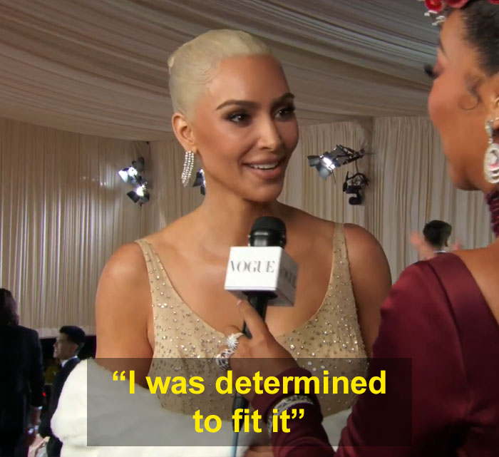 Kim Kardashian's Crash Diet To Fit Into Marilyn Monroe's Dress For Met Gala Causes Major Backlash Online Kim Kardashian's Crash Diet To Fit Into Marilyn Monroe's Dress For Met Gala Causes Major Backlash Online