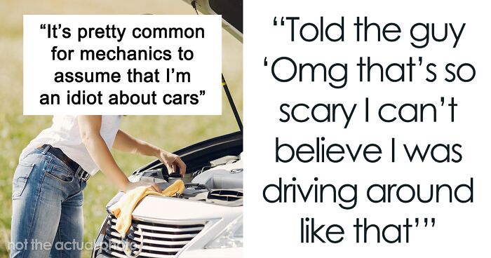 After A Mechanic Thought He Could Scam This Woman, She Embarrassed Him In Front Of The Whole Shop