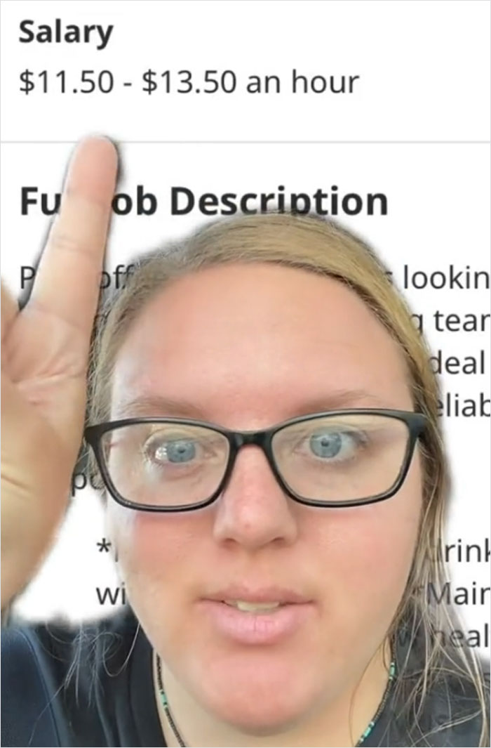 "You Cannot Say That": TikTok Woman Is Flabbergasted To Learn Job Listing Is Lying About The Actual Pay Rate, Sparks An Important Discussion Online